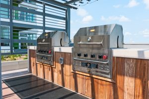 Rooftop Gardens with Grills