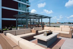 Rooftop Gardens with Grills, Fireplaces, and Sundecks