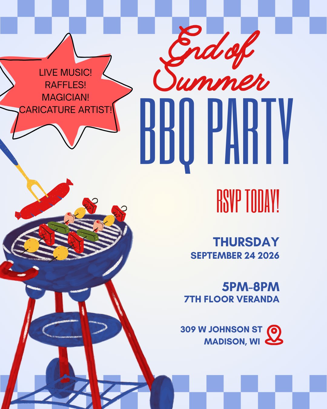 Last chance to RSVP for our End of Summer Party on the Veranda! 🎉🌞 Join&hellip;
