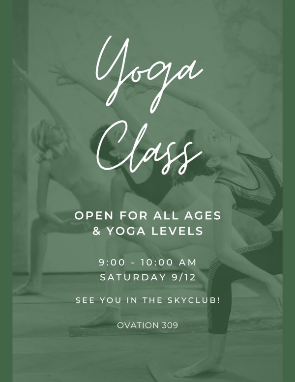 🌅 Join us for a rejuvenating yoga class in the breathtaking skyclub! 🧘&zwj;♀️✨ Start your&hellip;