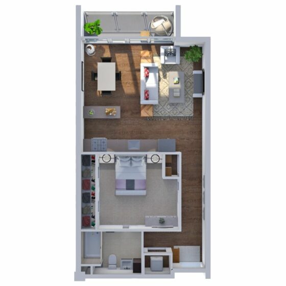 FLOOR PLAN K - Ovation 309