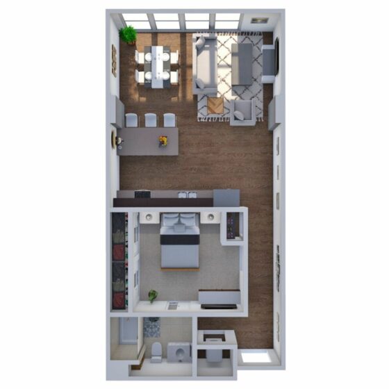 FLOOR PLAN M - Ovation 309