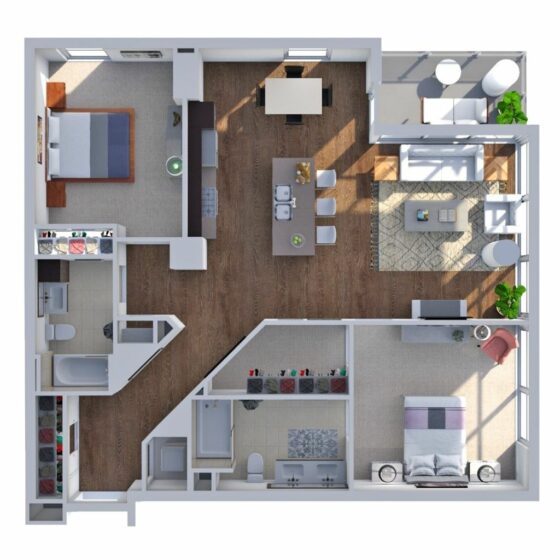 FLOOR PLAN W - Ovation 309